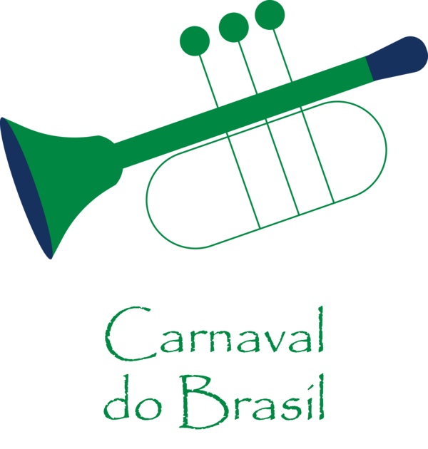 Transparent Brazilian Carnival Western Wall Logo Green for Carnaval for Brazilian Carnival