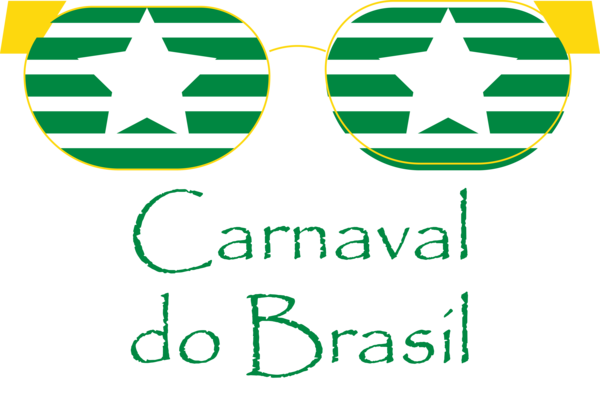 Transparent Brazilian Carnival Logo Green Leaf for Carnaval for Brazilian Carnival