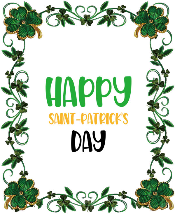 Transparent St. Patrick's Day Picture frame Design Painting for St Patricks Day Quotes for St Patricks Day