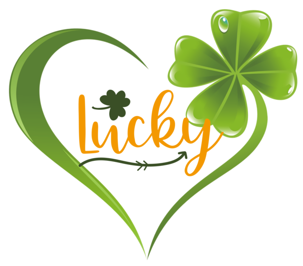 Transparent St. Patrick's Day Luck Four-leaf clover Clover for St Patricks Day Quotes for St Patricks Day