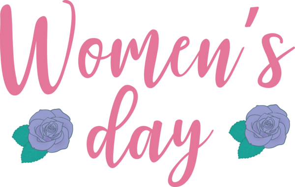 Transparent International Women's Day Logo Design Rose family for Women's Day for International Womens Day