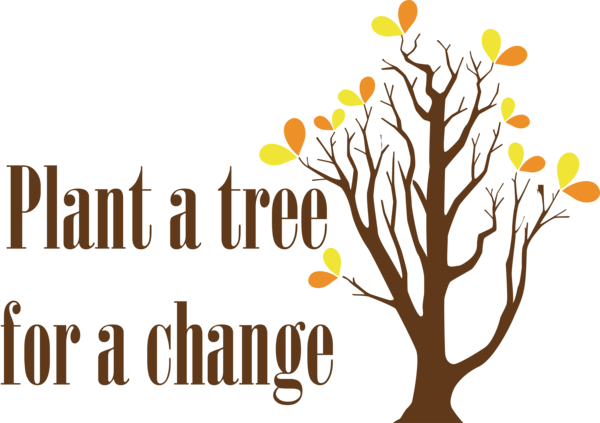 Transparent Arbor Day Tree Branch Logo for Happy Arbor Day for Arbor Day