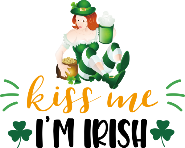 Transparent St. Patrick's Day Christmas Day Logo Christmas Ornament M for St Patricks Day Quotes for St Patricks Day