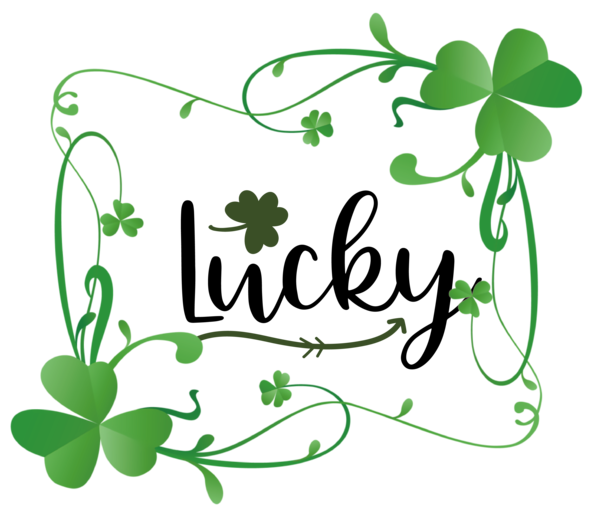 Transparent St. Patrick's Day Leaf Saint Patrick's Day Plant stem for St Patricks Day Quotes for St Patricks Day