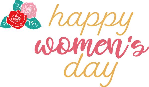 Transparent International Women's Day Logo Line Meter for Women's Day for International Womens Day