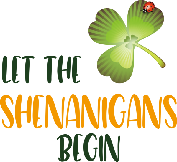 Transparent St. Patrick's Day Flower Logo Pollinator for St Patricks Day Quotes for St Patricks Day