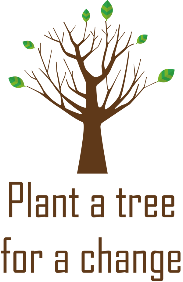 Transparent Arbor Day Plant stem Logo Tree for Happy Arbor Day for Arbor Day