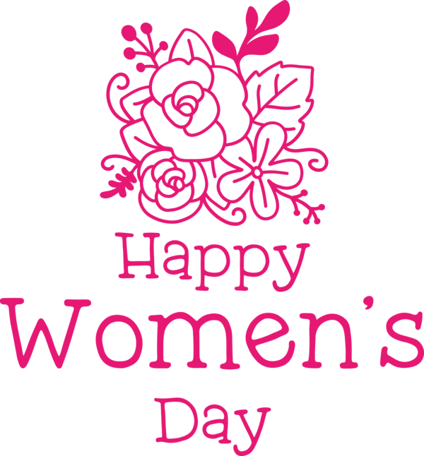 Transparent International Women's Day Cricut Design Logo for Women's Day for International Womens Day