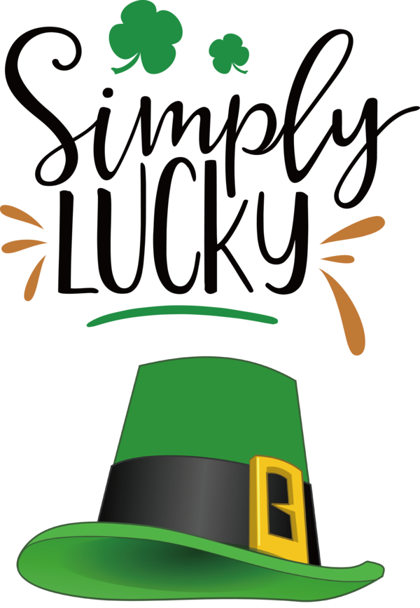 Transparent St. Patrick's Day Logo Hat Leprechaun for St Patricks Day Quotes for St Patricks Day