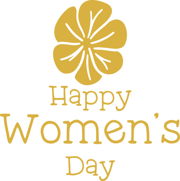 Transparent International Women's Day Yellow-M Logo ふみビューティークリニック梅田 for Women's Day for International Womens Day