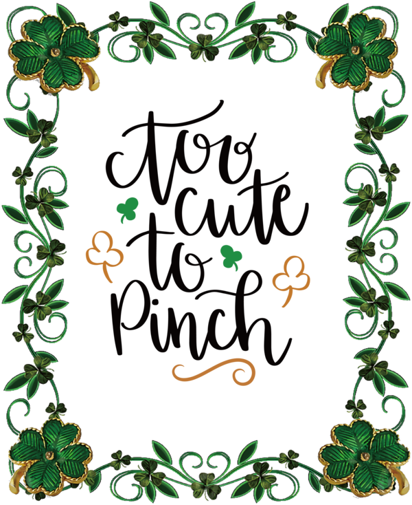 Transparent St. Patrick's Day Picture frame Design Painting for St Patricks Day Quotes for St Patricks Day