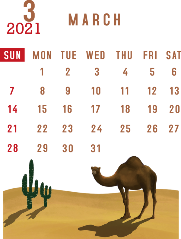 Transparent New Year February Calendar System 2021 for Printable 2021 Calendar for New Year