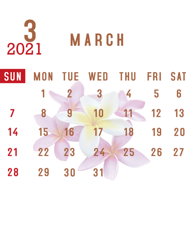 Transparent New Year Font Line Meter for Printable 2021 Calendar for New Year