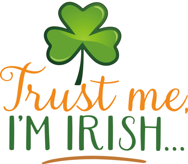 Transparent St. Patrick's Day Logo Leaf Shamrock for St Patricks Day Quotes for St Patricks Day