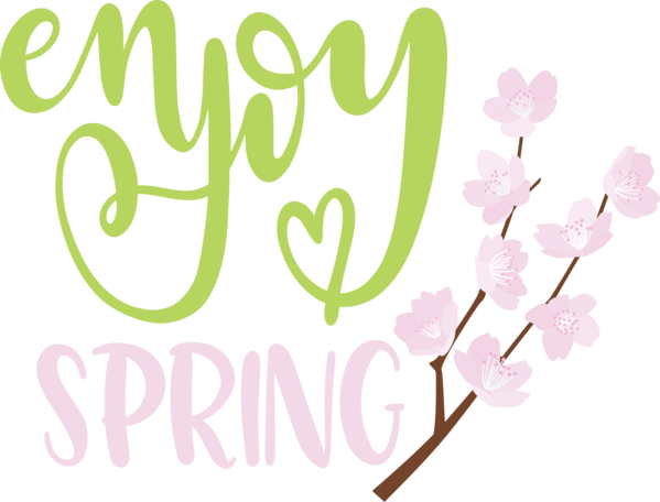 Transparent easter Logo Design Drawing for Hello Spring for Easter