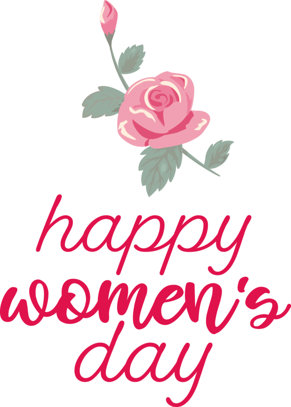 Transparent International Women's Day Floral design Garden roses Rose for Women's Day for International Womens Day