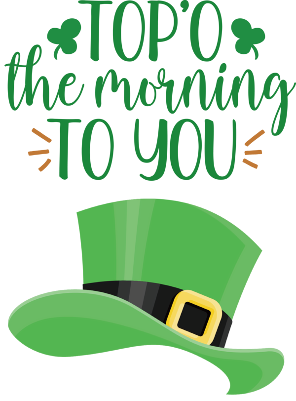 Transparent St. Patrick's Day Logo Green Leaf for St Patricks Day Quotes for St Patricks Day