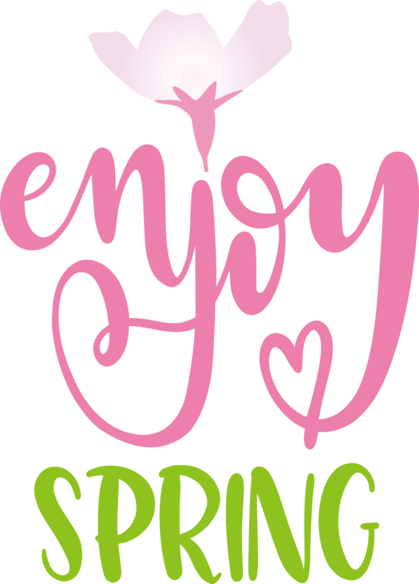 Transparent easter Logo Design Floral design for Hello Spring for Easter