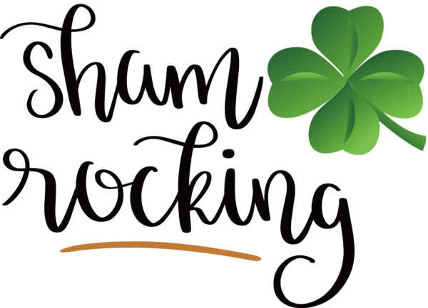 Transparent St. Patrick's Day Leaf Logo Flower for St Patricks Day Quotes for St Patricks Day