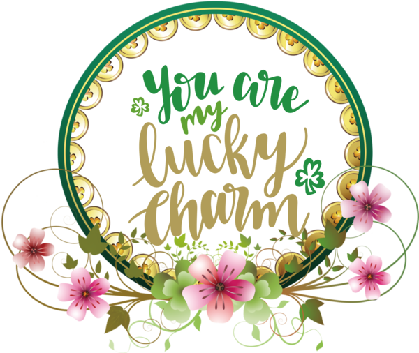 Transparent St. Patrick's Day Floral design Cut flowers Petal for St Patricks Day Quotes for St Patricks Day