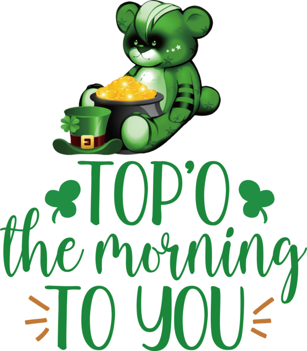 Transparent St. Patrick's Day Amphibians Cartoon Green for St Patricks Day Quotes for St Patricks Day