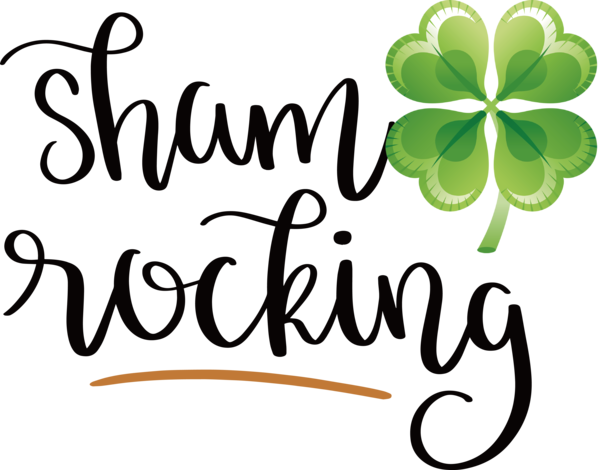 Transparent St. Patrick's Day Logo Flower Leaf for St Patricks Day Quotes for St Patricks Day