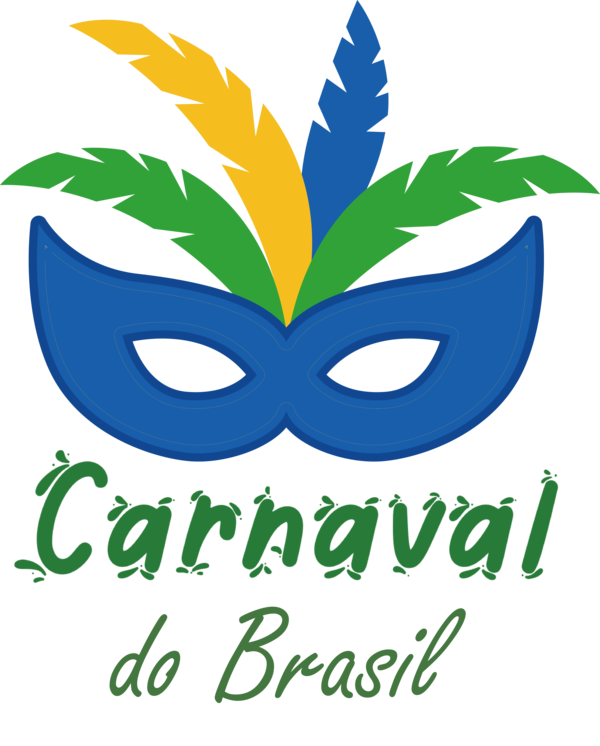 Transparent Brazilian Carnival Logo Leaf Tree for Carnaval for Brazilian Carnival