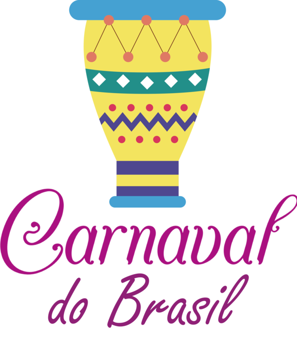 Transparent Brazilian Carnival Logo Balloon Amound University for Carnaval for Brazilian Carnival