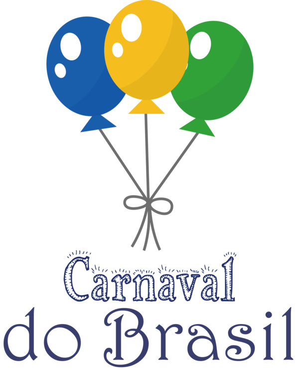 Transparent Brazilian Carnival Balloon Meter Design for Carnaval for Brazilian Carnival