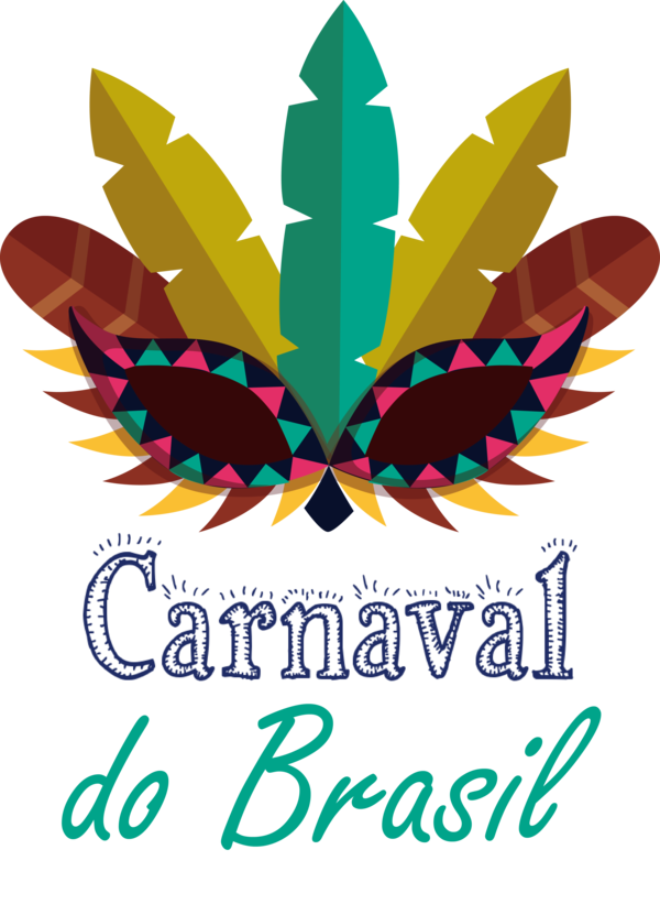 Transparent Brazilian Carnival Logo Leaf Amound University for Carnaval for Brazilian Carnival