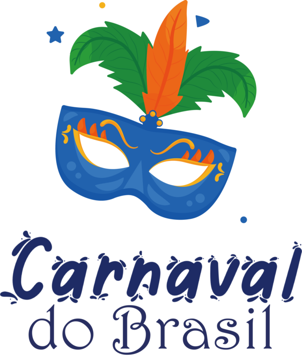 Transparent Brazilian Carnival Logo Meter Line for Carnaval for Brazilian Carnival