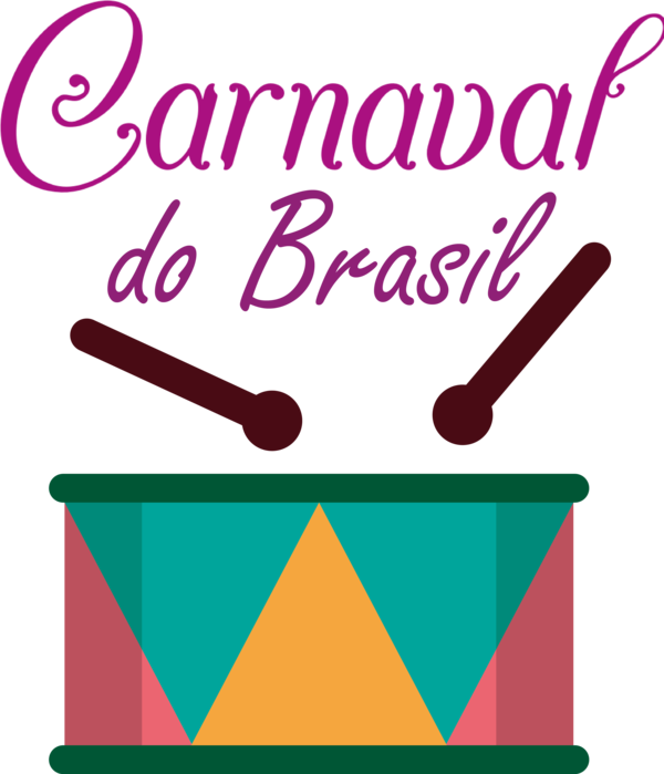 Transparent Brazilian Carnival Line Meter Design for Carnaval for Brazilian Carnival