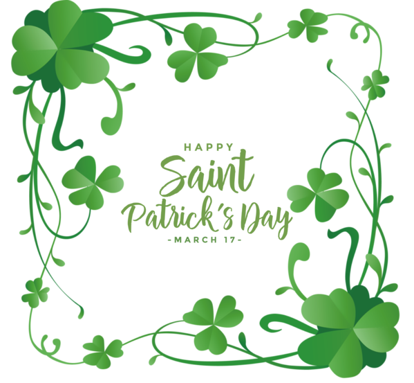 Transparent St. Patrick's Day Saint Patrick's Day Design Clover for St Patricks Day Quotes for St Patricks Day