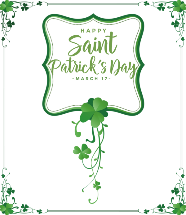 Transparent St. Patrick's Day Saint Patrick's Day Clover Design for St Patricks Day Quotes for St Patricks Day