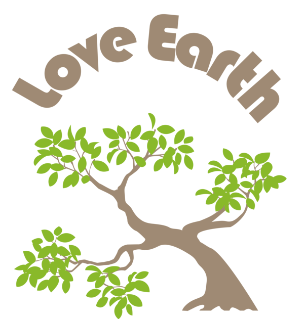Transparent Earth Day Tree Design Cartoon for Happy Earth Day for Earth Day