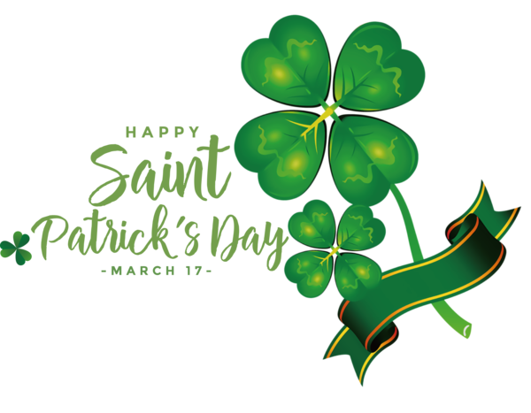 Transparent St. Patrick's Day Four-leaf clover Clover Saint Patrick's Day for St Patricks Day Quotes for St Patricks Day