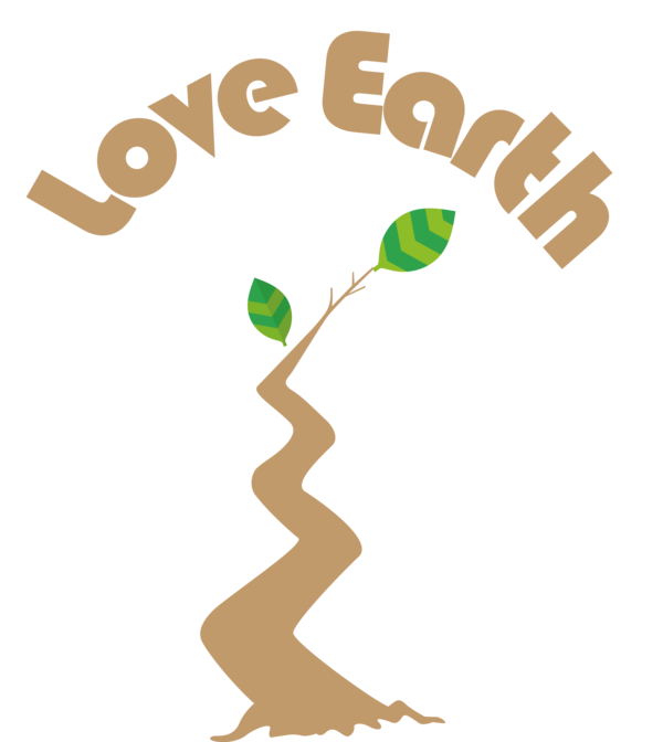 Transparent Earth Day Logo Human Line for Happy Earth Day for Earth Day