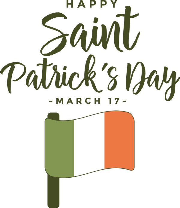 Transparent St. Patrick's Day Logo Green Line for St Patricks Day Quotes for St Patricks Day