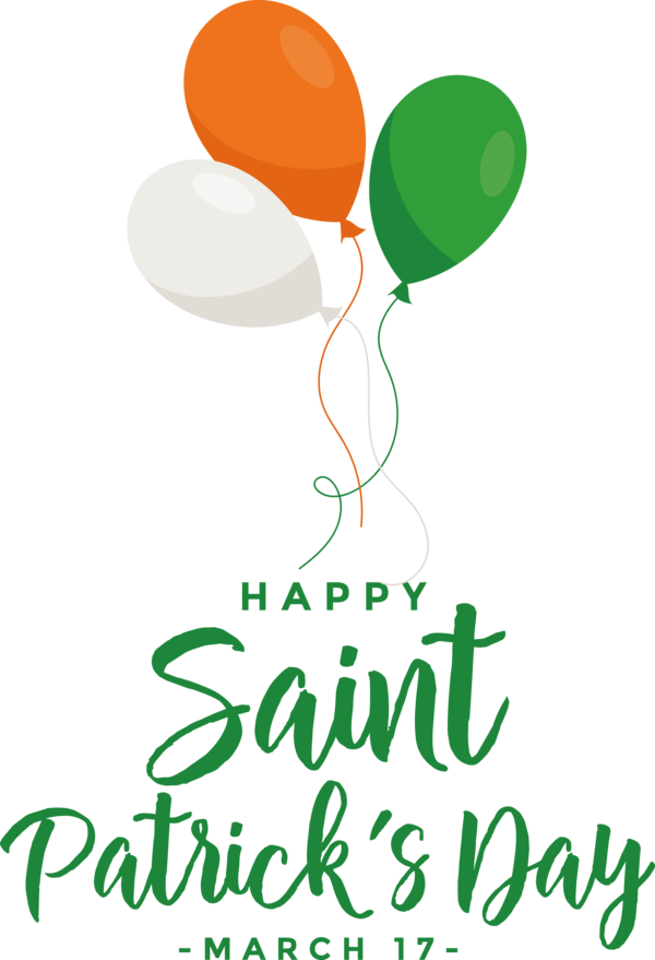 Transparent St. Patrick's Day Logo Balloon Green for St Patricks Day Quotes for St Patricks Day