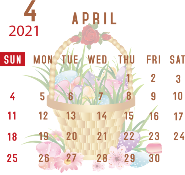 Transparent New Year Gift basket Christmas Day Flower for Printable 2021 Calendar for New Year