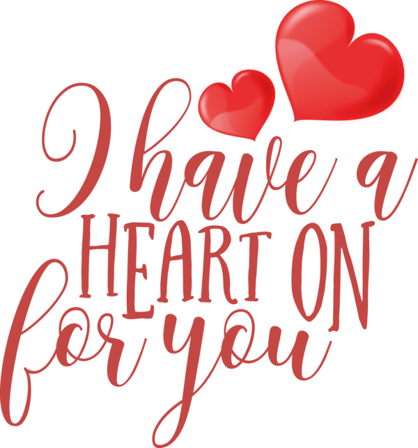 Transparent Valentine's Day Logo Calligraphy Valentine's Day for Valentines Day Quotes for Valentines Day