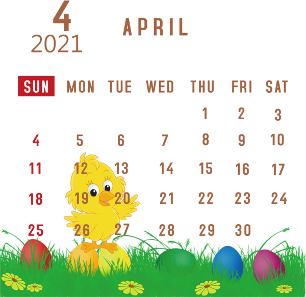 Transparent New Year Birds Ducks Meter for Printable 2021 Calendar for New Year