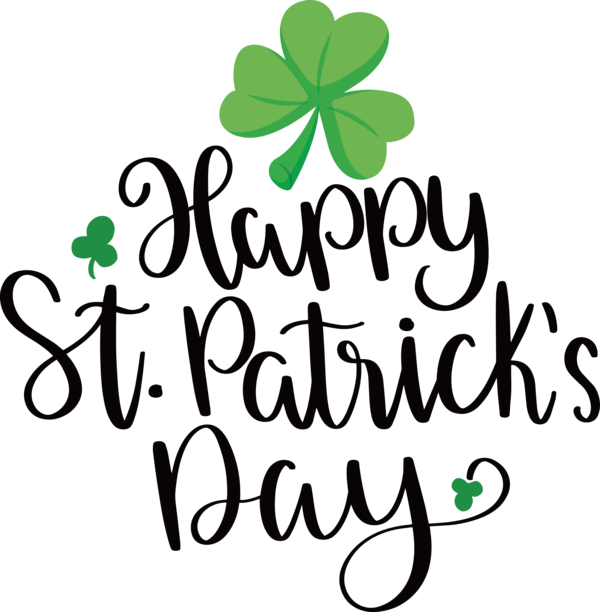 Transparent St. Patrick's Day Logo Leaf Symbol for St Patricks Day Quotes for St Patricks Day