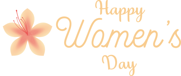 Transparent International Women's Day Logo Font Meter for Women's Day for International Womens Day