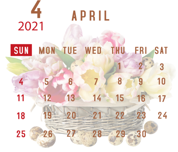 Transparent New Year Petal Font Meter for Printable 2021 Calendar for New Year