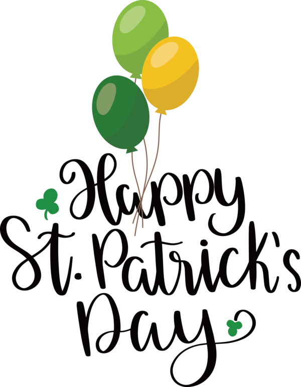 Transparent St. Patrick's Day Logo Balloon Meter for St Patricks Day Quotes for St Patricks Day