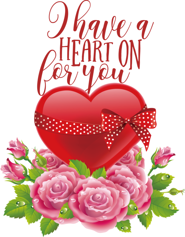 Transparent Valentine's Day Floral design Rose Flower for Valentines Day Quotes for Valentines Day