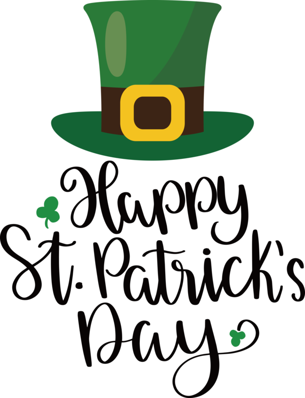 Transparent St. Patrick's Day Logo Symbol Character for St Patricks Day Quotes for St Patricks Day