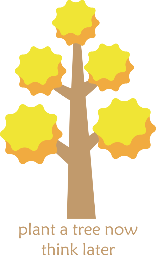 Transparent Arbor Day Tree Logo Tree planting for Happy Arbor Day for Arbor Day