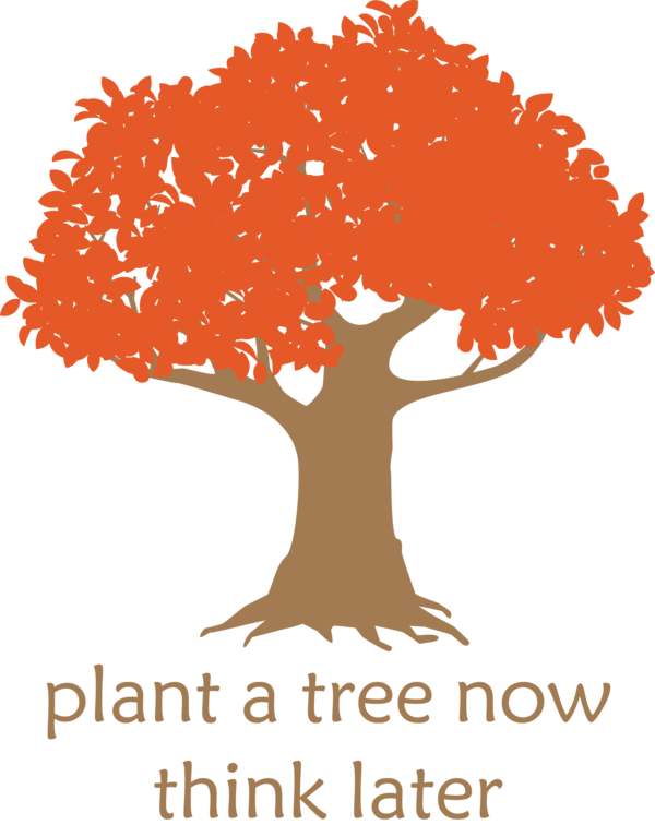 Transparent Arbor Day Tree Design Cartoon for Happy Arbor Day for Arbor Day